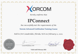 Diplome de certification avancée Xorcom